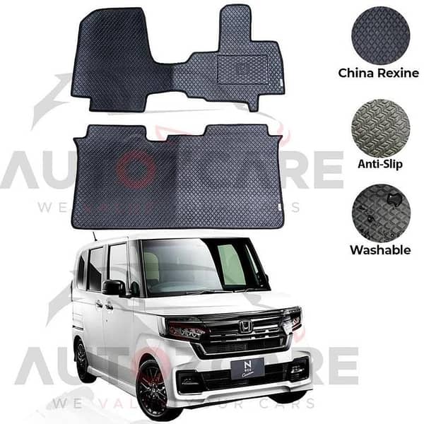 Honda N Box China Rexine Floor Mat 3PCS - Model 2018-2025