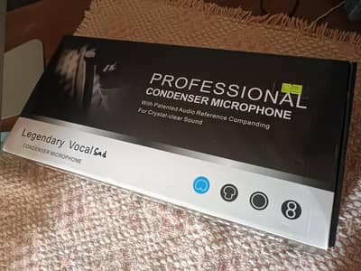 BM800 Condenser Microphone – Full Box | Clean Condition | Multan