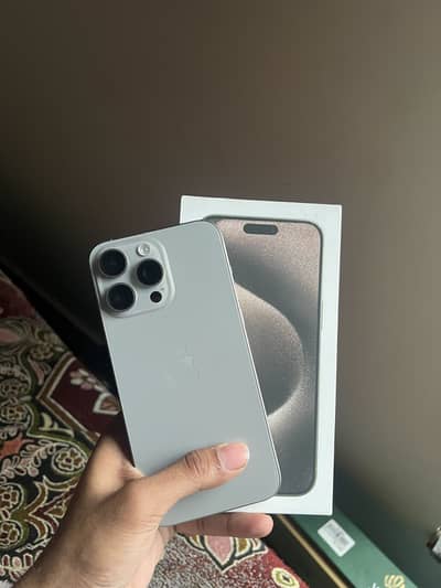 Iphone 15 pro max Factory Unlock 256Gb