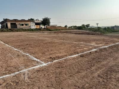 5 Marla Residential Plot Available For Sale In Kalyal Road Dhamyal.