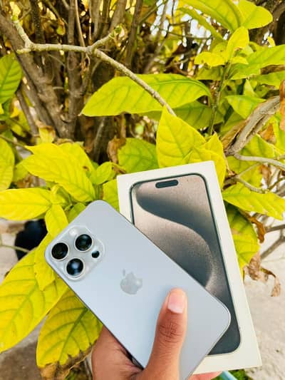 iphone 15 pro non pta dual physical sim box Kay sath h