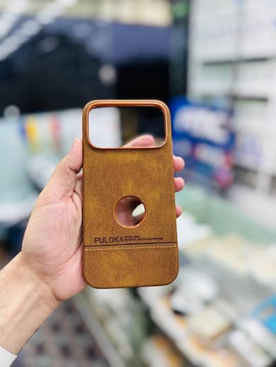 100% leather phone case