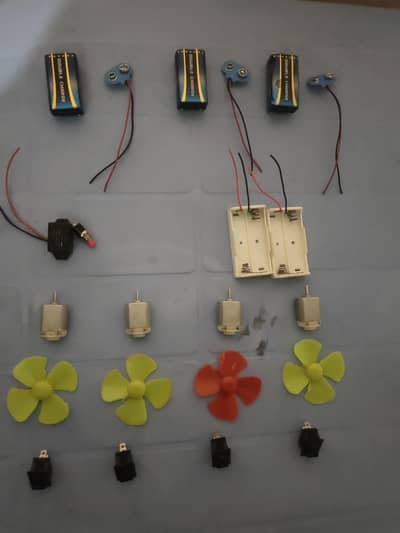 DC Motor Kit for School Projects | Complete Set