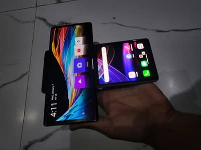 Lg wing 5g rotateable dual screen mobile phone fold