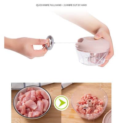 Hand pull 12 in 1 vegetable chopper