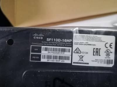 TP-link SF110D-16HP POE internet switch