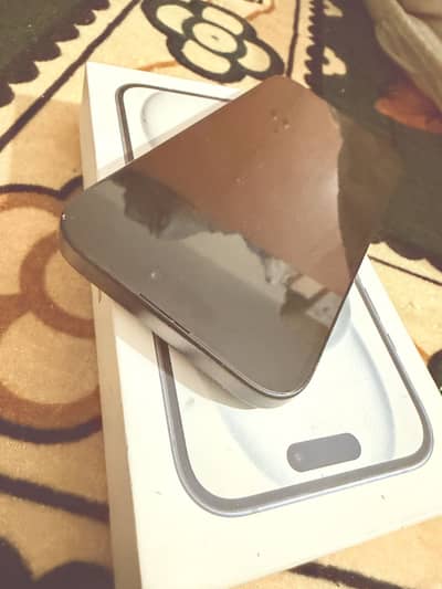 Iphone 15 Non PTA Sim time remaining Complete Box 77 Cycles