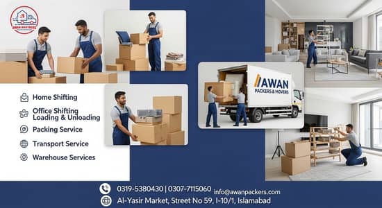 Packers & Movers - House Shifting - Goods transportation - Containers