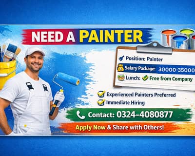 Looking for an Experienced Painter