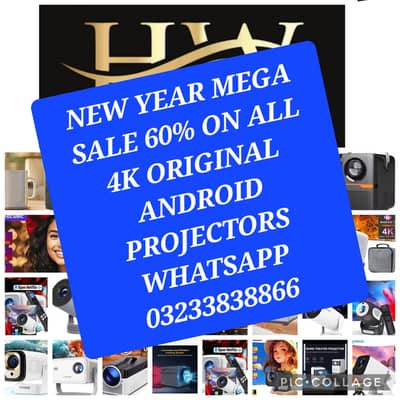 Multimedia/ Full Hd 4k 8k / smart mini projector/ Cinema  box