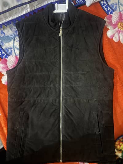 Lama Genuine Suede Vest