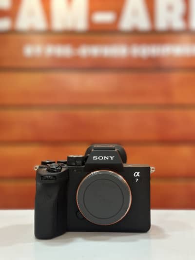 Sony A7iv, Good Condition, Less Shutter, Shop Warranty Available