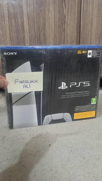 PS5 Slim Digital Edition (UK) 1TB - Sealed Pack