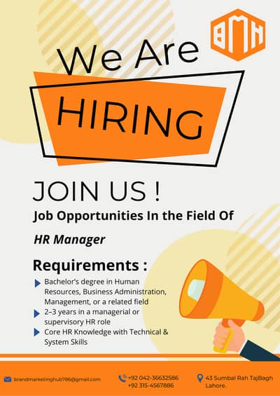 HR Manager (Full-Time)