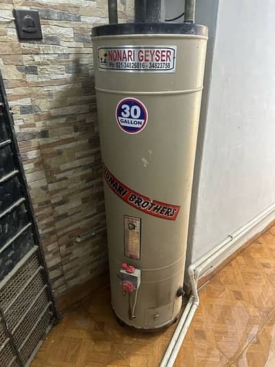 30 gallon geyser heavy material