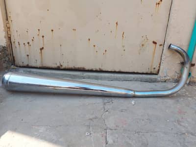 Honda CG125 Genuine Chrome silencer