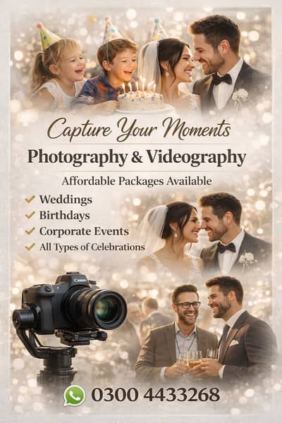 Professional Photography & Cinematic Video Services