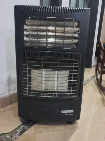 old but not used dual nasgas heater