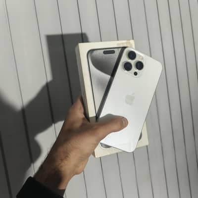 iphone 15 pro max 256 white