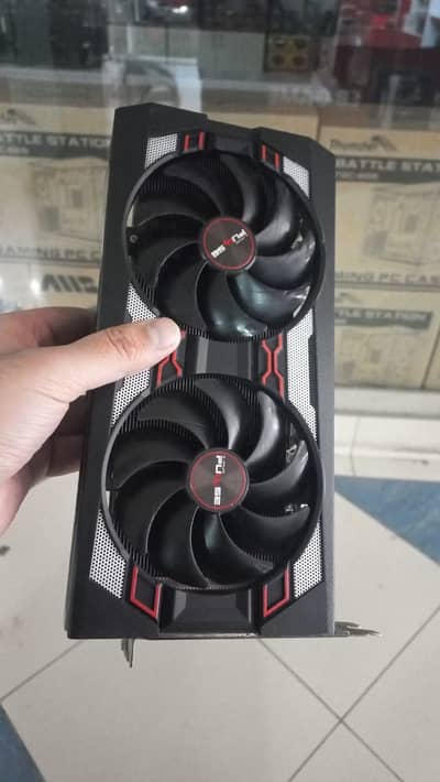 Rx 5700 8GB GDDR6 (fans and light working no display)