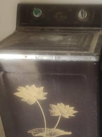 چالو حالت میں واشنگ مشین