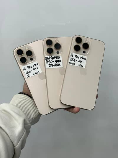 iPhone 16 Pro Max Jv 256gb Original Waterpack Stock