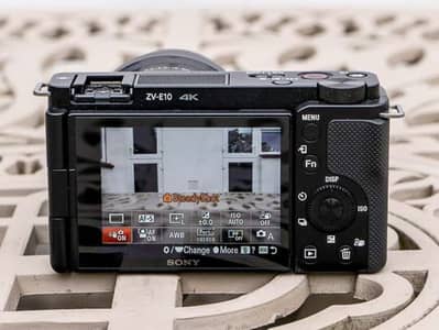 Sony ZV-E10 Camera with 16–50mm Lens (Like New)