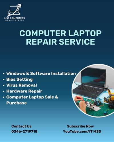 Computer Laptop & Electronics Items Repairing Service