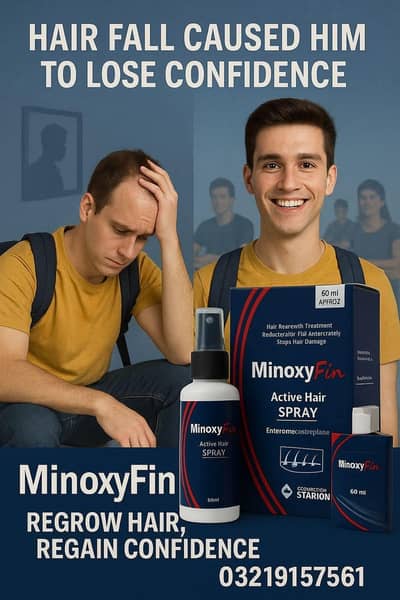 Minoxyfin Hair Spray