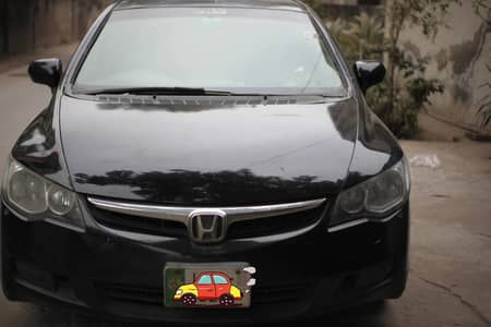 Honda civic reborn black 2007