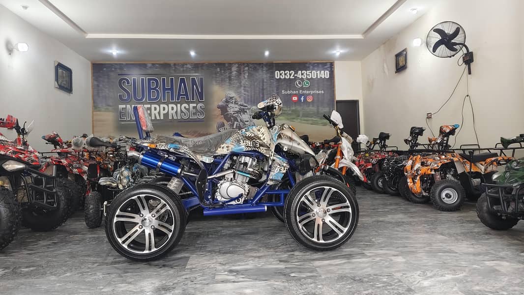 250cc Sports Raptor Atv Quad 4 Wheels Bikes Delivery In All Pakistan ...