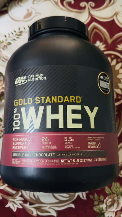 ON Gold Standard 100% Original Whey Protein – 5lb