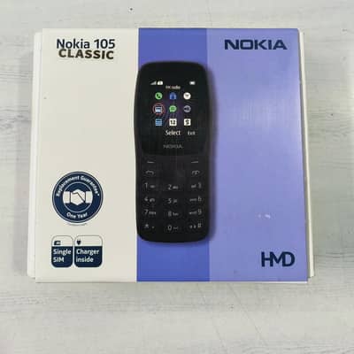 Nokia 105 Classic Mobile With 1 Year Warranty