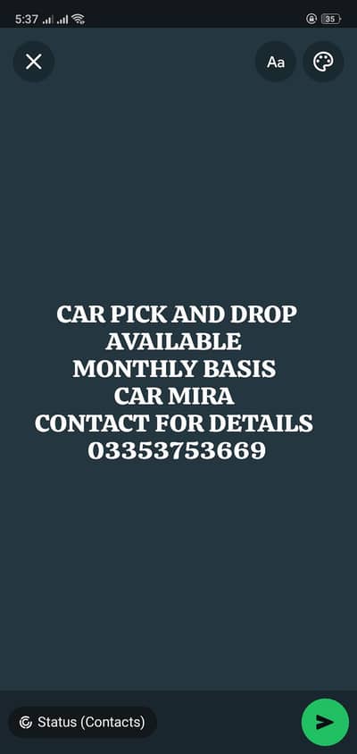 pick and drop services