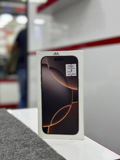 Apple iPhone 16 pro max 256 gb box pack