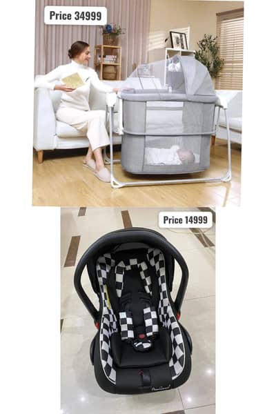 Deluxe 4 in 1 Bassinet | Baby Swing