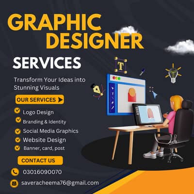 Graphic Designer (Logos & Social Media Posts, Banners, cards)