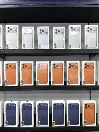 Iphone 17 pro max fresh stock | 256gb–1tb | box pack non active