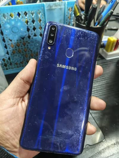 only box and adapter Samsung Galaxy a20s