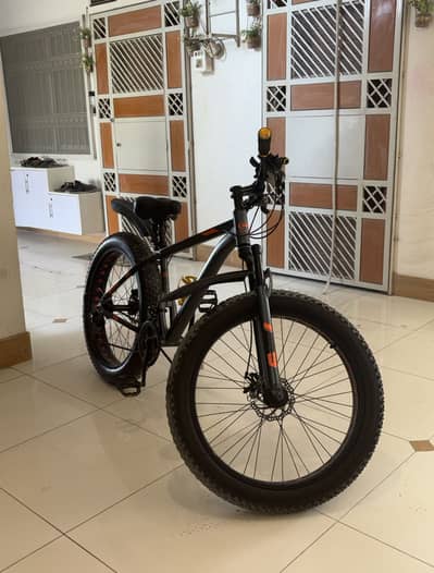 Morgan original fat tier bicycle