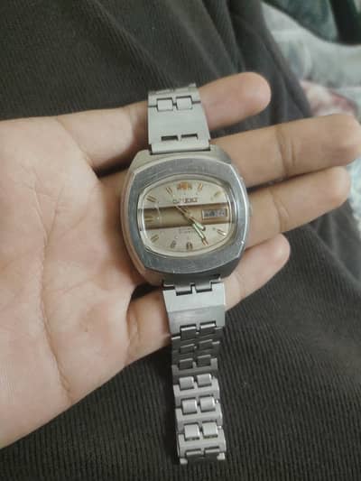 orient vintage 80s watch