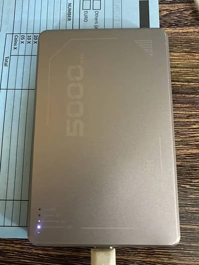 infinix super slim 5000 mah powerbank