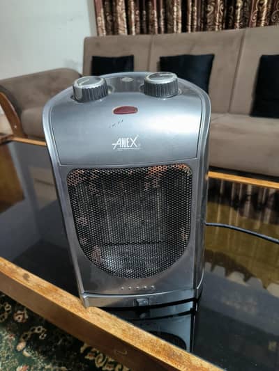 Anex AG-3036 Deluxe Fan Heater -With Moving - 750W & 1500 Watt
