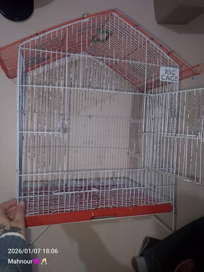 parrots cage