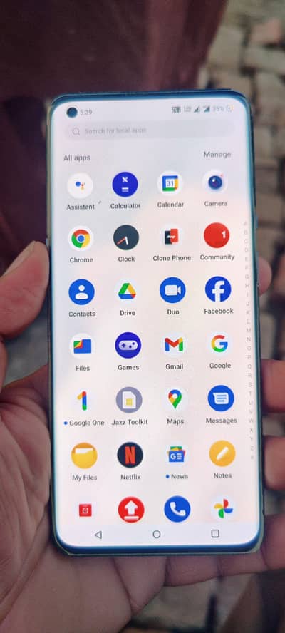 one plus 9 pro 8/256  back side crack hai