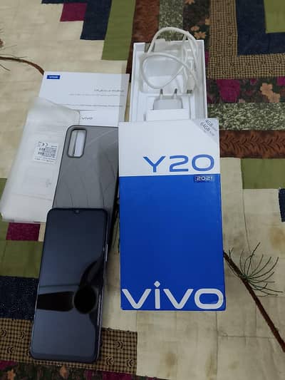 VIVO Y20 2021 4/64 with complete box PTA approved condition 10/10