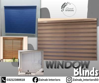 Window Blinds | Roller | Zebra | Wooden | Chick Blinds & Others