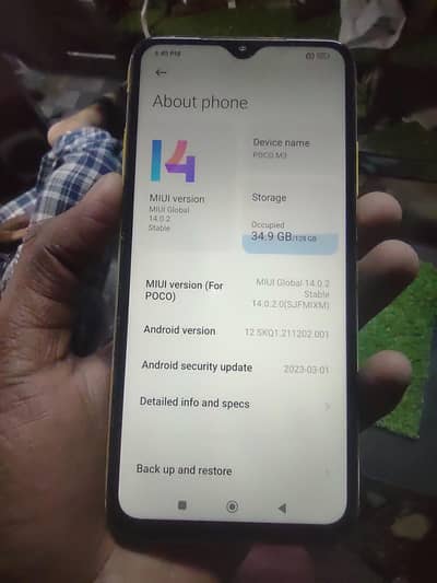 Poco m3 for sale PTA Approved