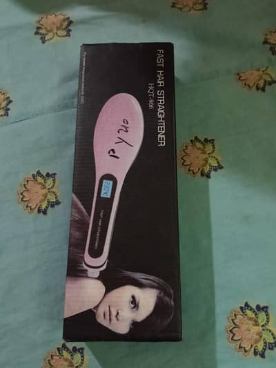 Hair Brush Straightener