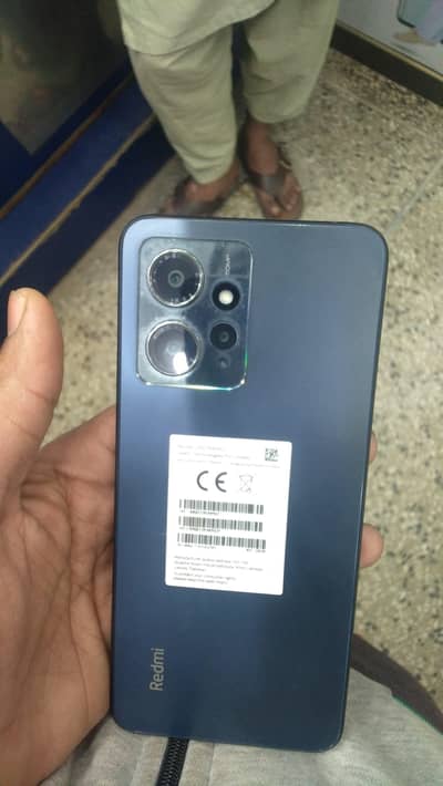 Redmi not 12 with box charger Ni h